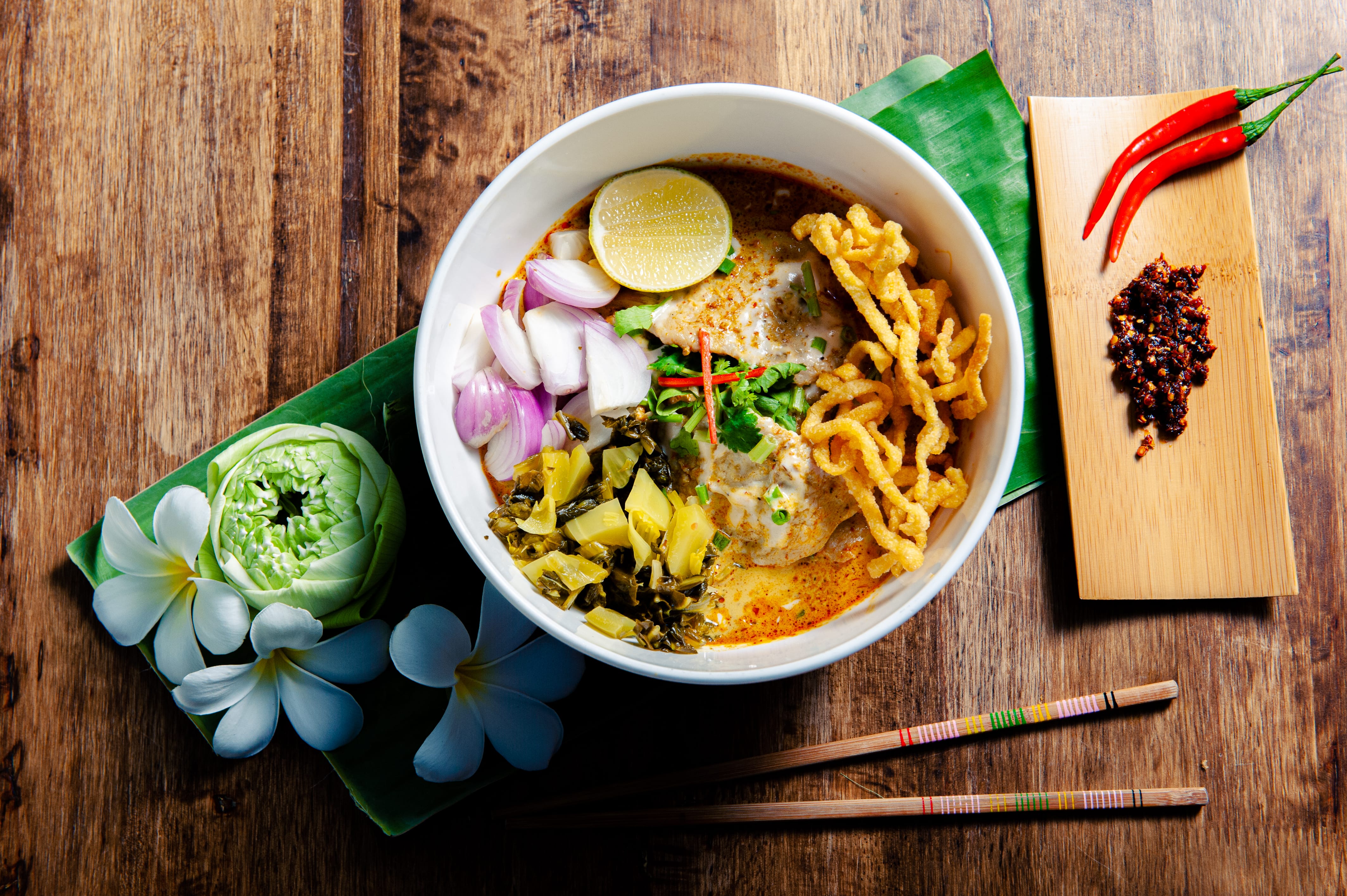 Thai food served with love